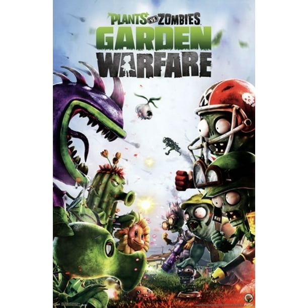 Plant vs Zombies Poster Game